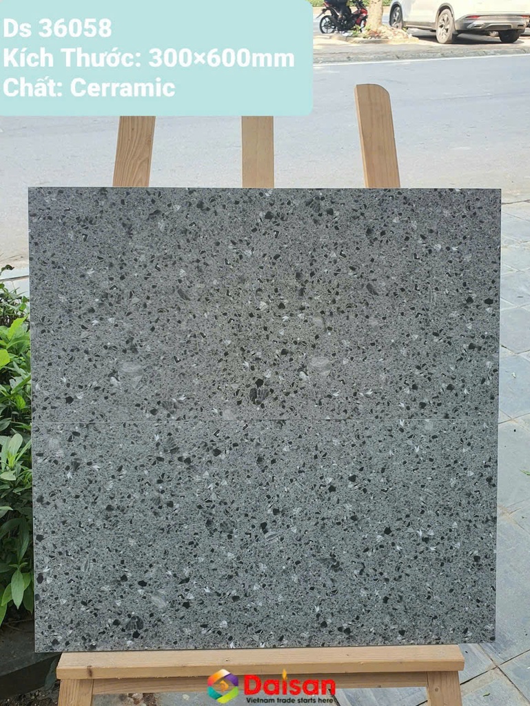 Gạch Terrazzo Porcelain nhập khẩu 300x600mm mã 36026