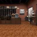 Gạch giả gỗ 600x600mm xương đá nhập khẩu mã GG6A01 (sao chép)