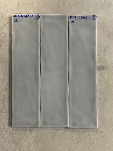 [0343-1] Gạch thẻ 75x300mm xám bóng lượn loại 1 mã 0343-1