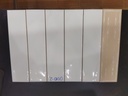 Gạch thẻ 75x300mm trắng bóng lượn mã 0010-2