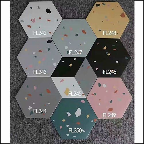 Gạch lục giác Terrazzo  200x230x115mm FL242S