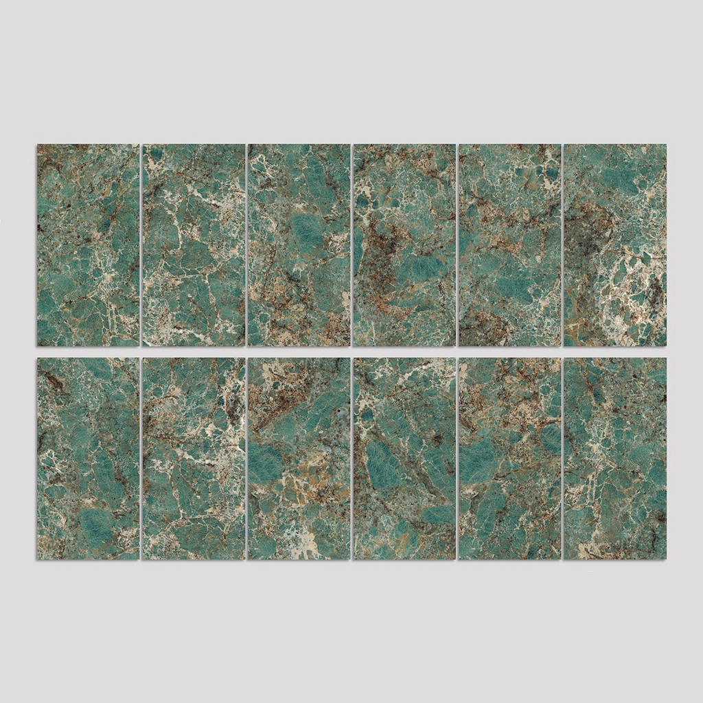 Gạch ốp lát 600x1200mm AMAZONITE NATURAL GRANDE - HIGH GLOSSY 0612