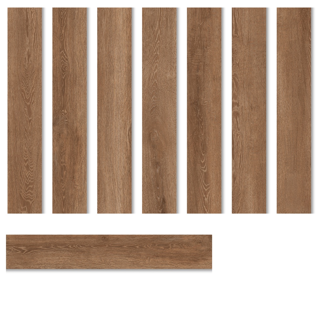 Gạch giả gỗ 195x1200mm DAMA WALNUT - MATT 0212