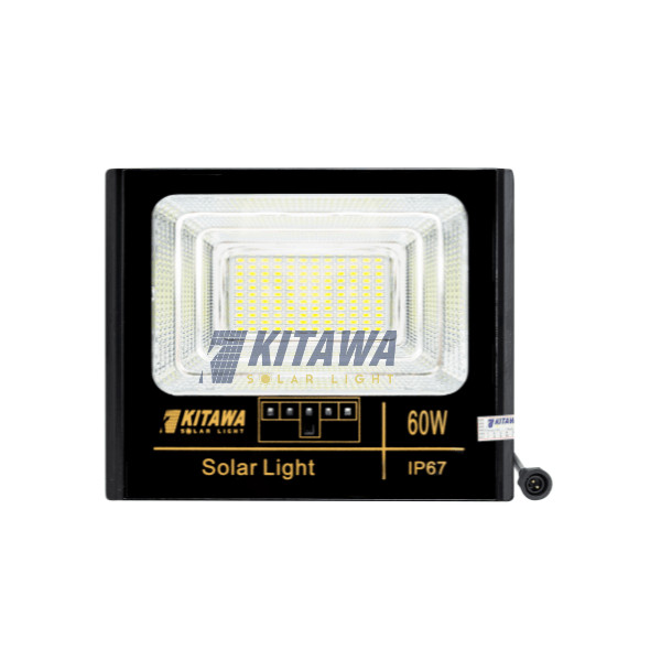 Đèn Pha Năng Lượng Mặt Trời Kitawa 60w Ip67 DP160