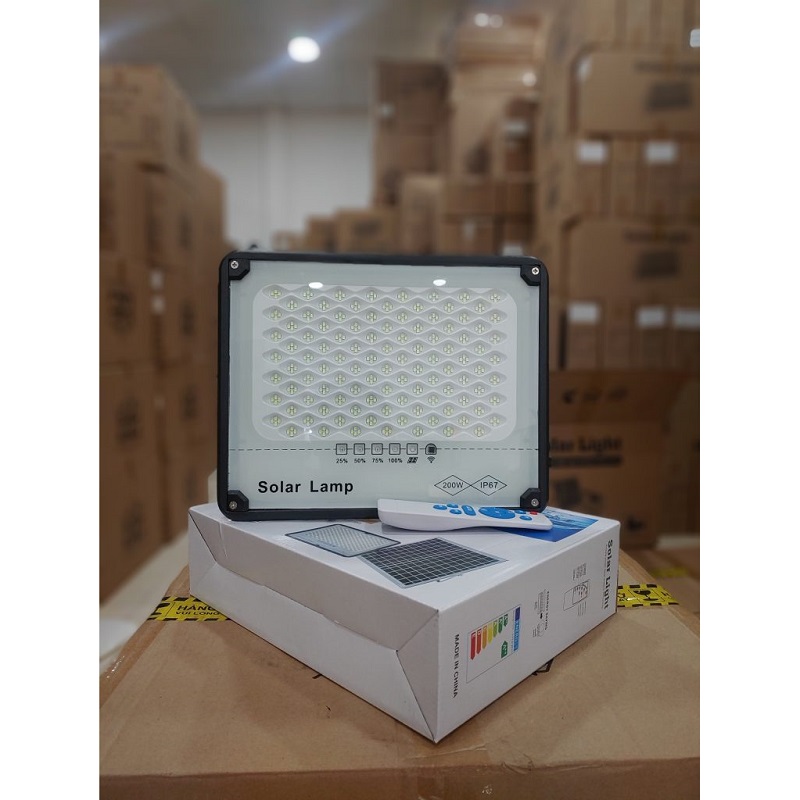 Đèn pha led năng lượng mặt trời MB-200W