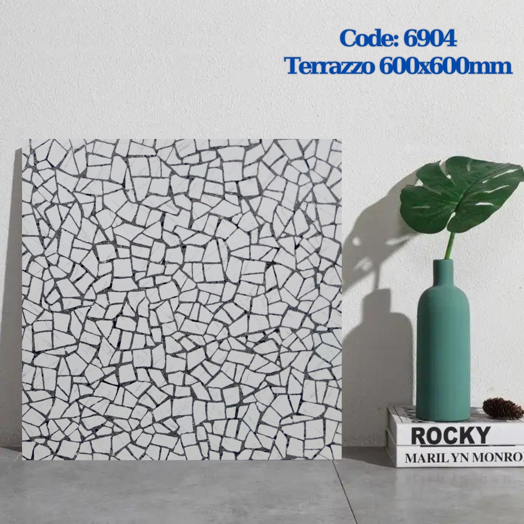 Gạch Terrazzo KT 600x600mm mã 6904