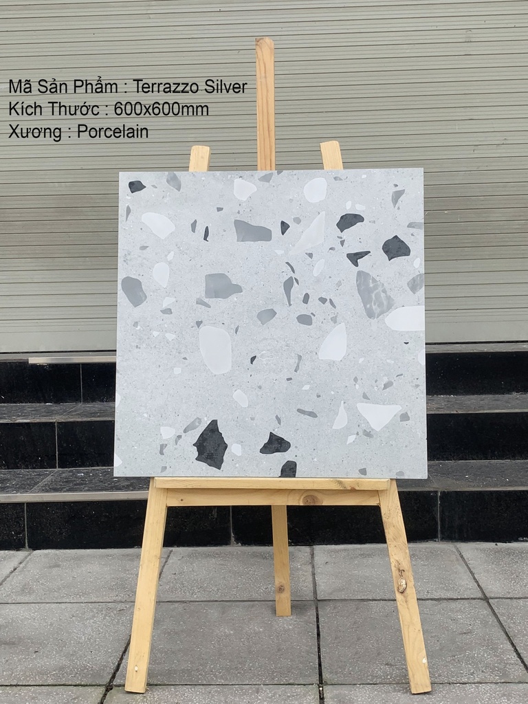 Gạch Terrazzo 600x600mm Sliver