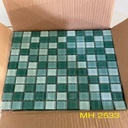 Gạch Mosaic thủy tinh 25x25mm MH 2533