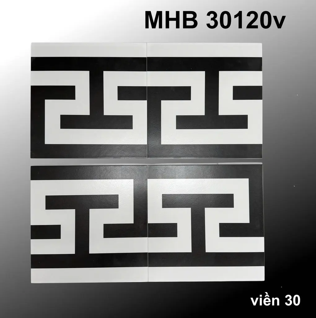 [DSC-MHB 30120V] Gạch bông viền KT 300x300 mm MHB 30120v
