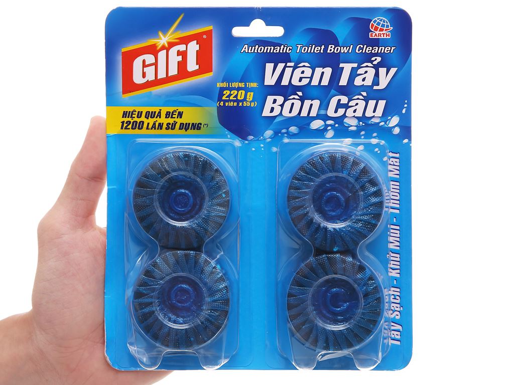 Viên tẩy bồn cầu Gift 220g