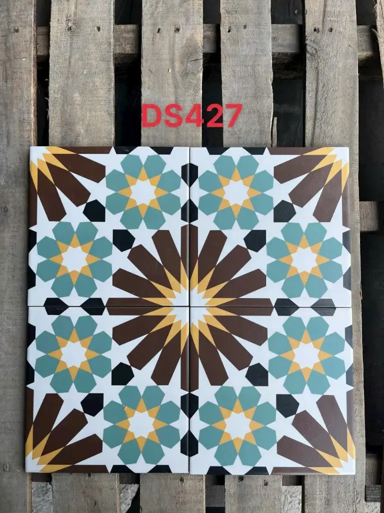 Gạch bông 200x200 mm mã DS427