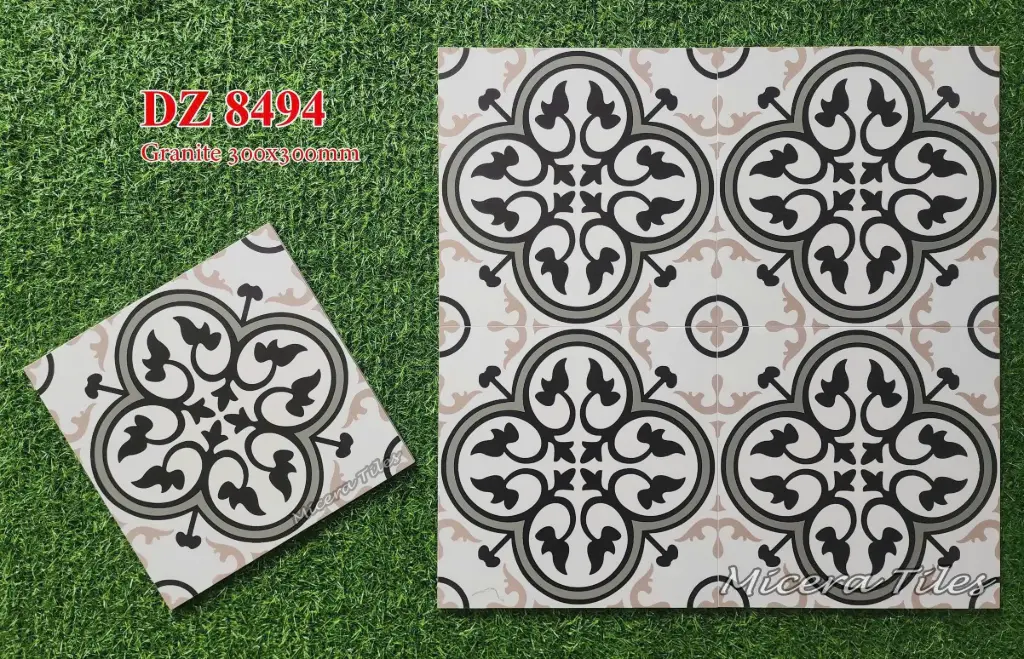Gạch bông 300x300 mm Mã 8494 (1h/1m/11v)