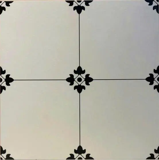 Gạch bông TQ, KT 400x400 mm, Xương Porcelain mặt mờ mã F4137 (1h/1,6m/10v/28.5kg)