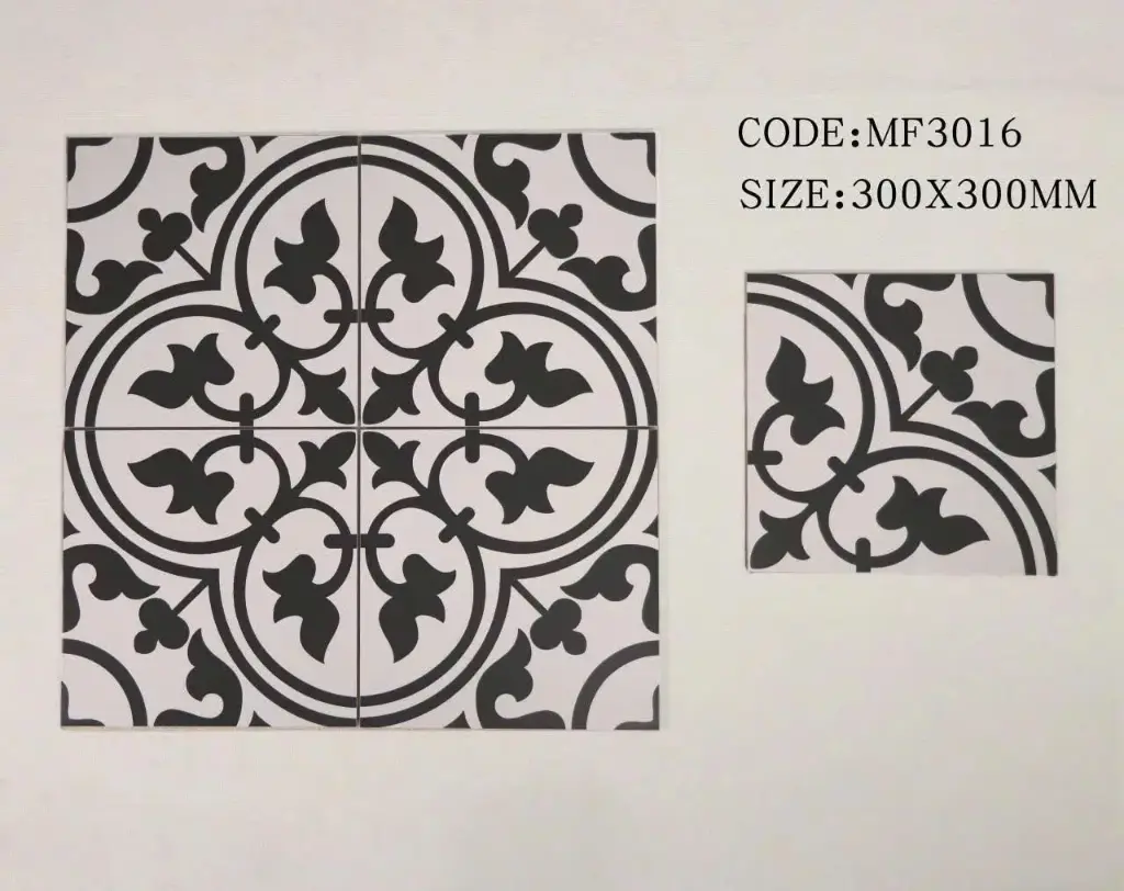 Gạch bông trang trí 300x300 mm mã MF3016( 30019)