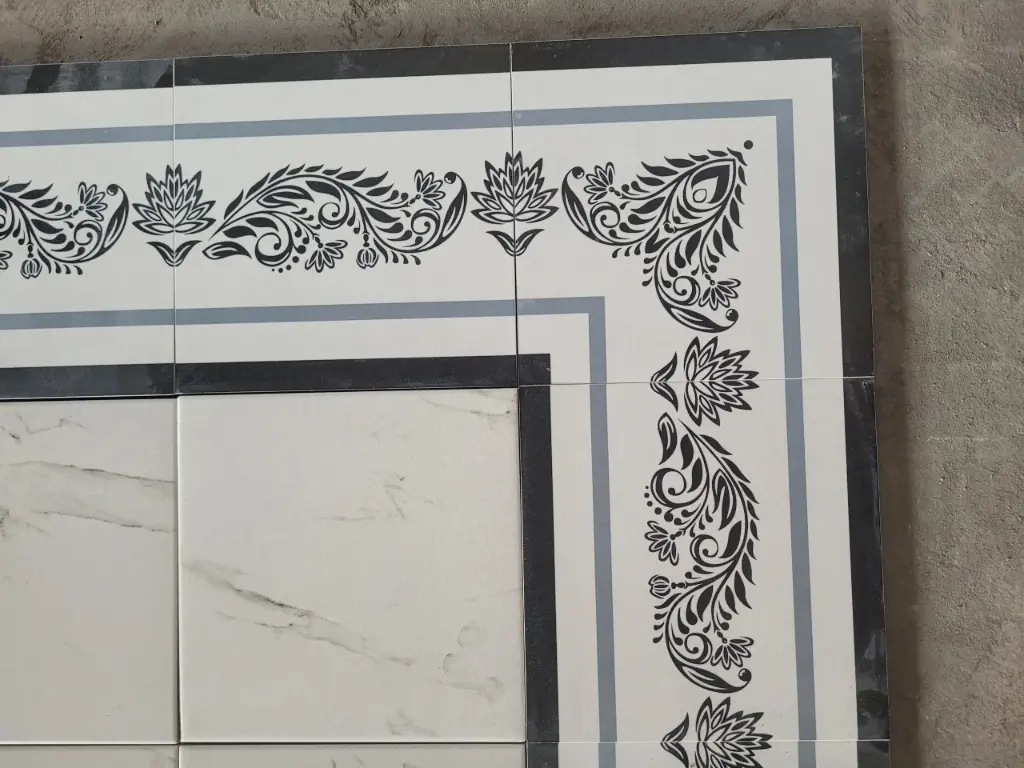 Gạch bông góc 200x200 mm 20122A