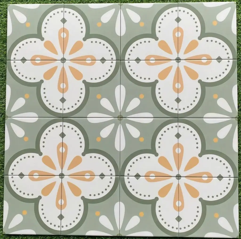 Gạch Bông 200x200 mm Men Matt mã DC2000