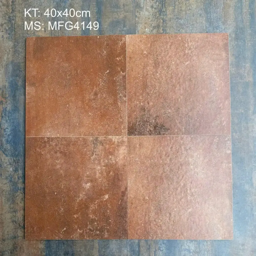 [DSC-MFG4149] Gạch bông TQ, KT 400x400 mm, Xương Porcelain mặt mờ mã MFG4149