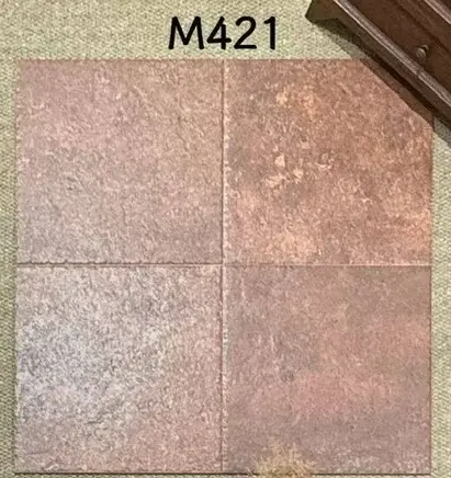 [M421] Gạch bông TQ, KT 400x400 mm, Xương Porcelain mặt mờ mã M421