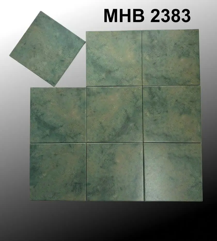 [DSC-MHB 2383] Gạch bông xanh lá Kt 200x200mm mã MHB 2383