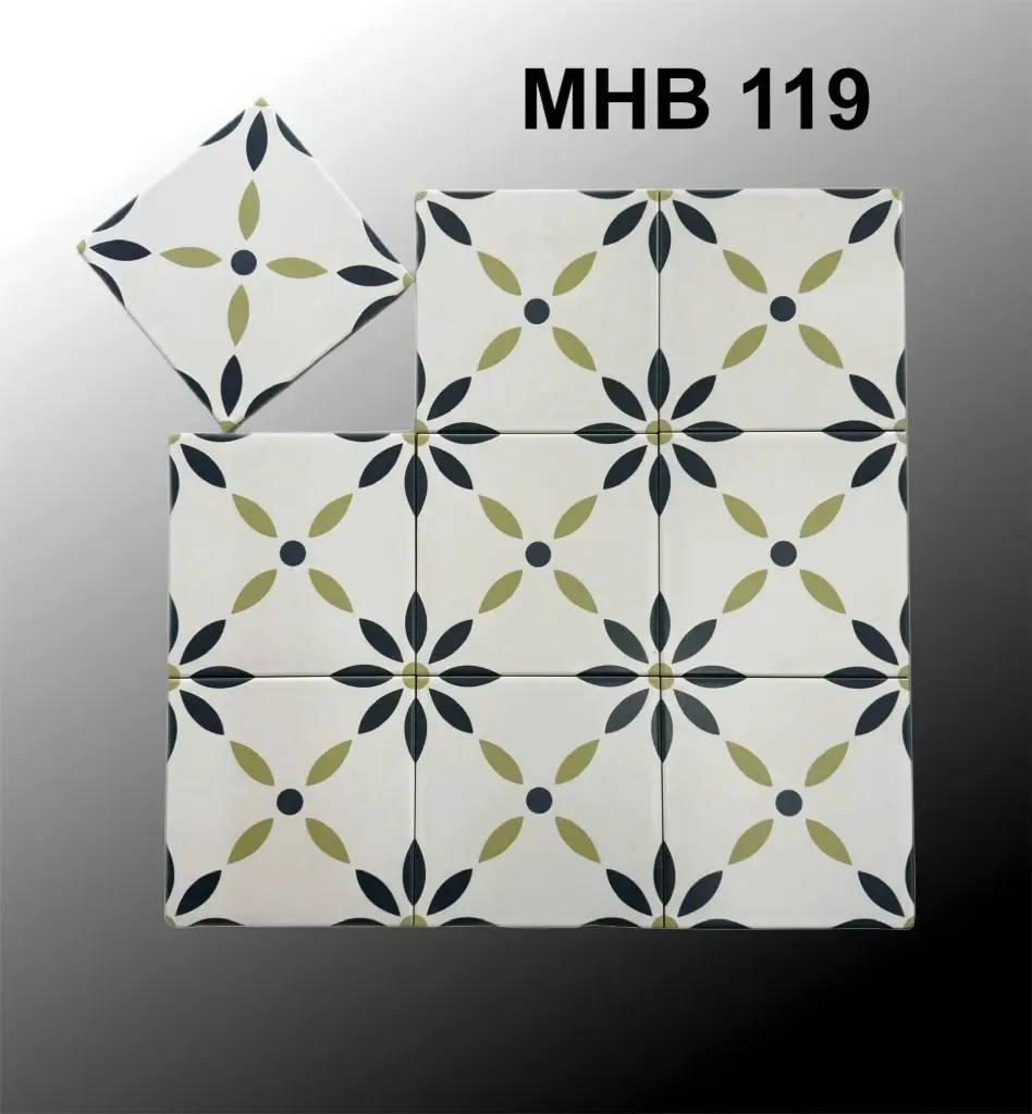[DSC-MHB119] Gạch Bông, KT 200x200mm mã MHB119 (25v/thùng/1m2)