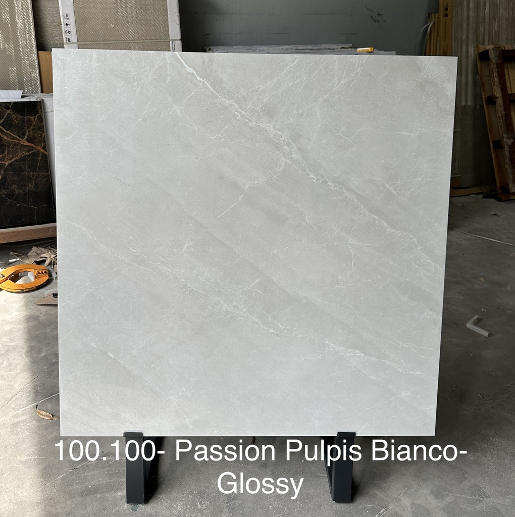 Gạch Ấn Độ 1000x1000mm Passion Bianco Crema-Glossy