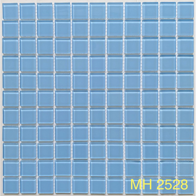 Gạch mosaic thủy tinh 25x25mm MH 2528