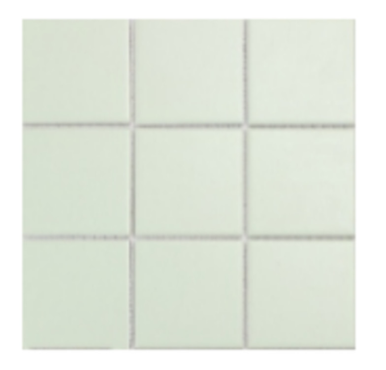 Gạch mosaic xanh mint 100*100mm Y97805