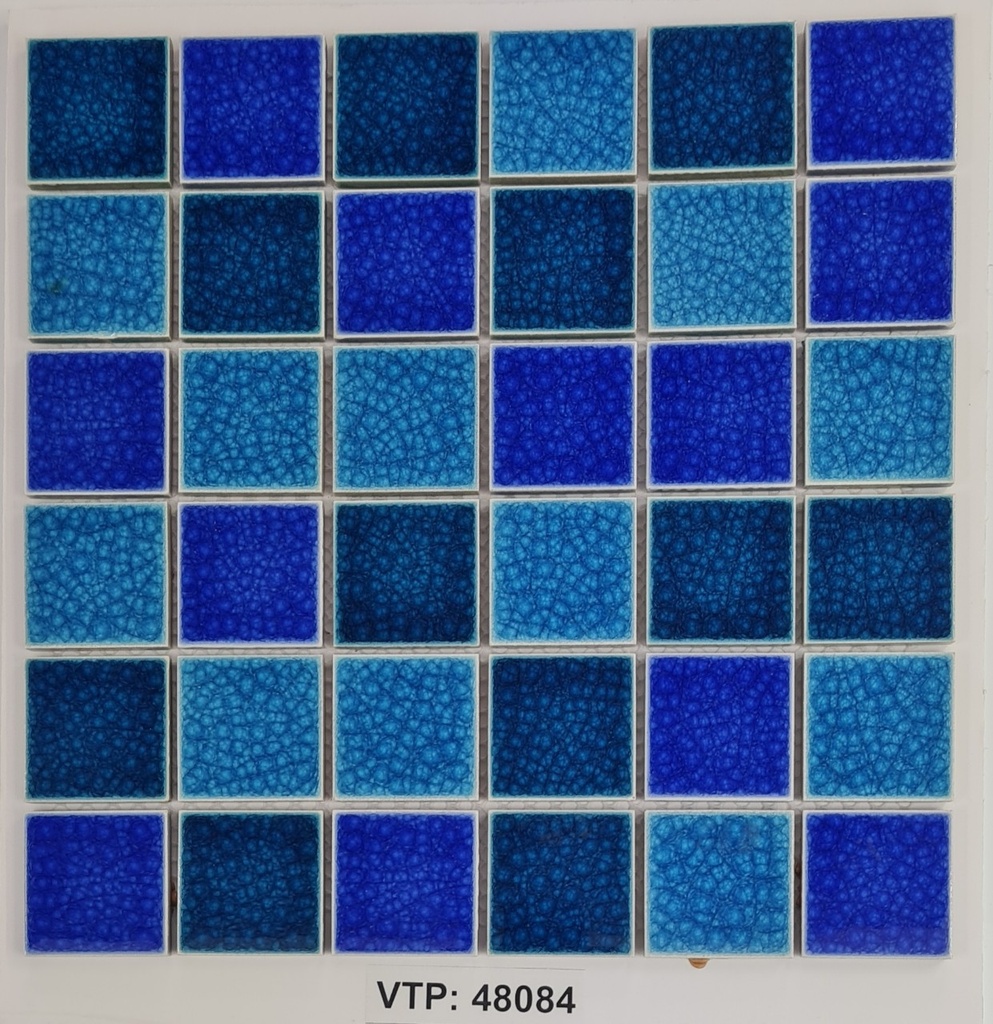 Gạch Mosaic gốm rạn 48x48mm mã VTP - 48084