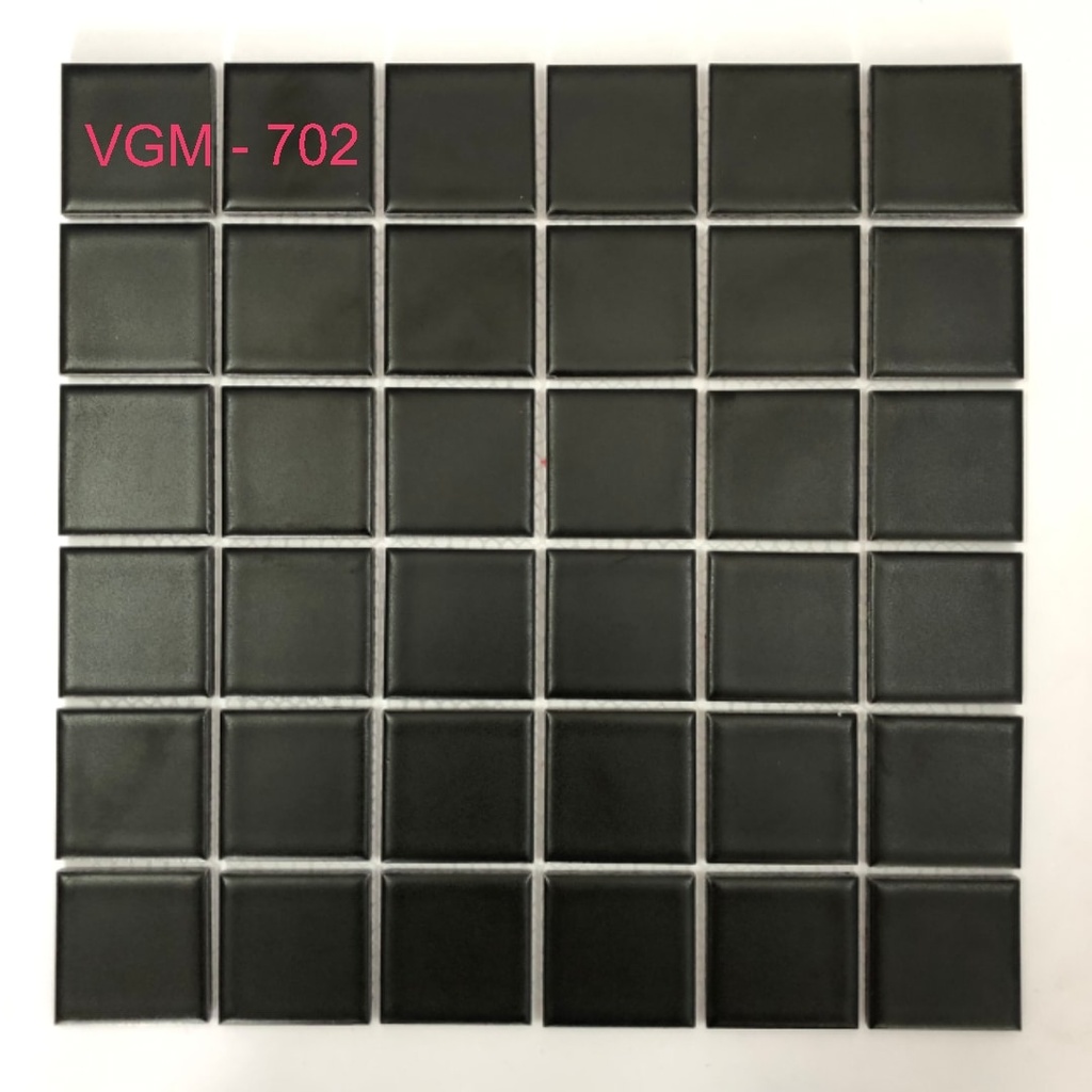 Gạch Mosaic gốm viên 48x48mm mã VGM - 702