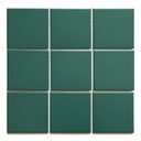 Gạch mosaic 97x97mm xanh lá đậm mờ S911