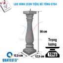 Lục bình (con tiện) 125x125x590mm 04