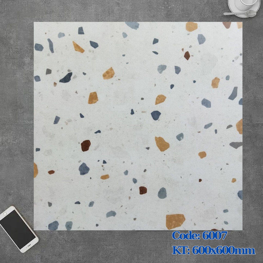 Gạch Terrazzo KT 600x600mm 6007