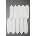 Gạch mũi tên trắng bóng lượn mặt KT 75x300mm mã STA7530H