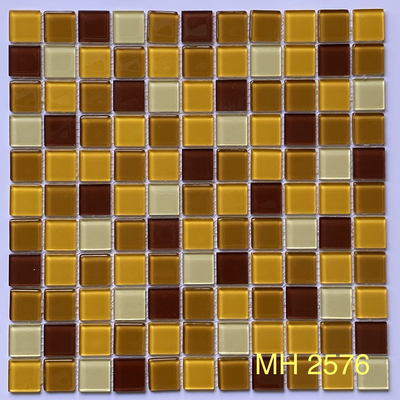 Gạch Mosaic thủy tinh 25x25mm MH 2576