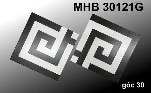 Gạch bông góc 30 KT 300x300 mm MHB 30121G