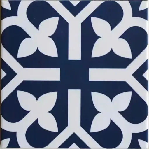 Gạch bông TQ xương porcelain mặt mờ, KT 200x200mm, mã SM20419
