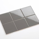 Gạch thẻ xám đậm bóng phẳng 100x100mm mã NGT_M1103_MDC