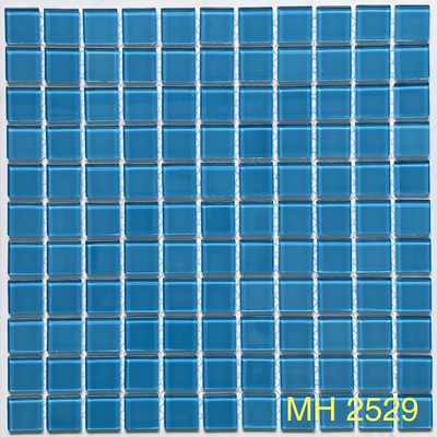 [MH 2529] Gạch mosaic thủy tinh 25x25mm MH 2529 