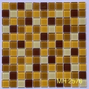 Gạch Mosaic thủy tinh 25x25mm MH 2576