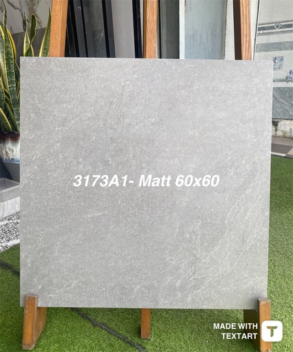 [3173A1] Gạch 600x600mm  men matt xương đá 3173A1