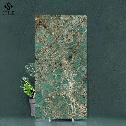 [SIC0612AGANG] Gạch ốp lát 600x1200mm AMAZONITE NATURAL GRANDE - HIGH GLOSSY 0612